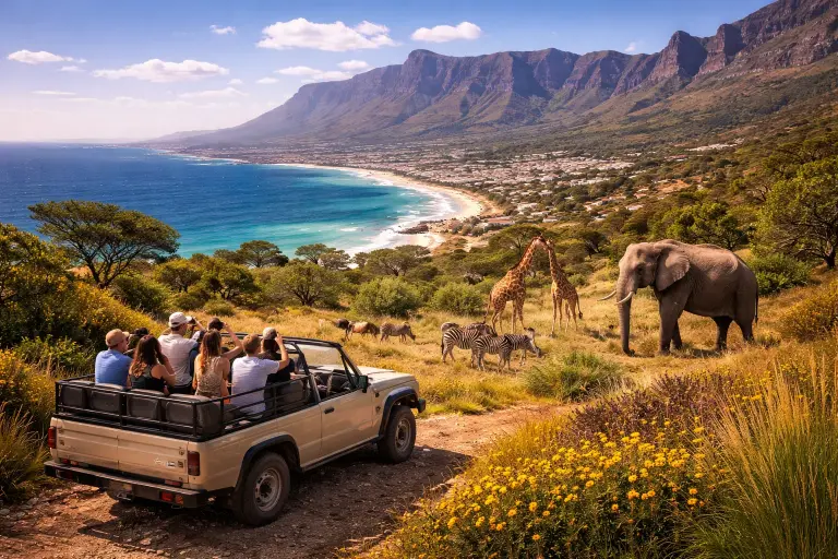 South Africa tour packages Cape Town Safari Table Mountain