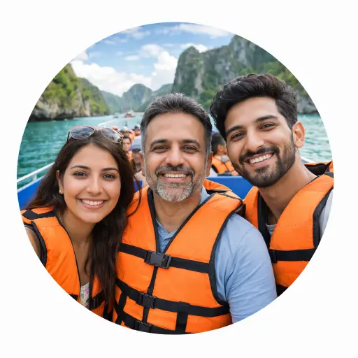 Sandeep Sharma family Bangkok Pattaya